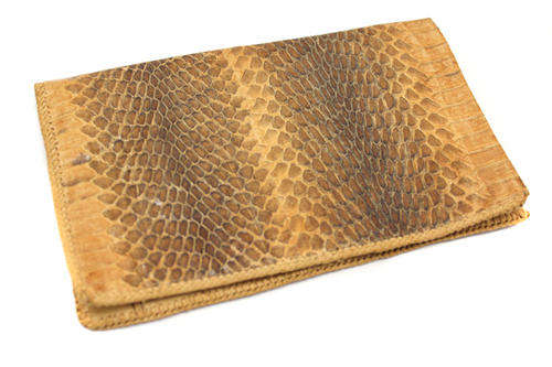 Vintage Crocodile Leather Wallet