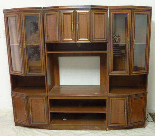 Three Piece Wall Unit