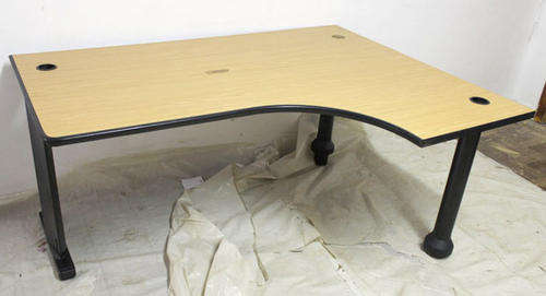 Office Desk with Curve / L-shape (Metal Legs) [2 Up for Grabs!!!]