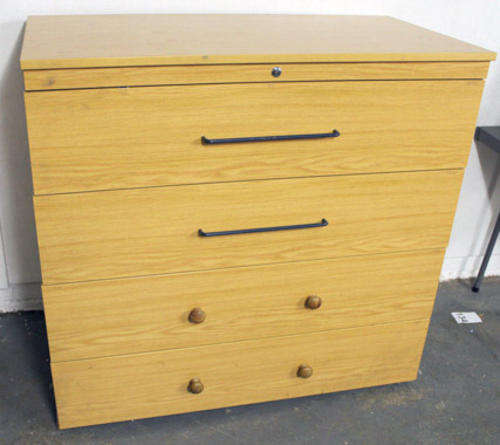 Wooden Filing Cabinet