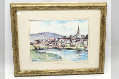 Print of Ross-on-Wye by Eaton