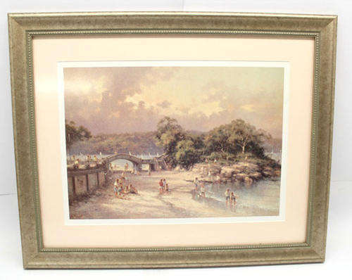 Print of Beach Scene