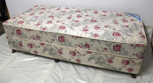 Single Bed Base and Edblo Ortho Mattress