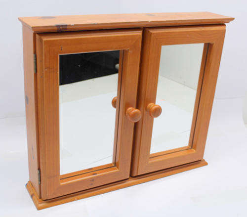 Lovely Small Bathroom Cupboard With Mirror Doors