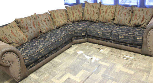 Lovely Large Comfy L-Shaped Lounge Suite