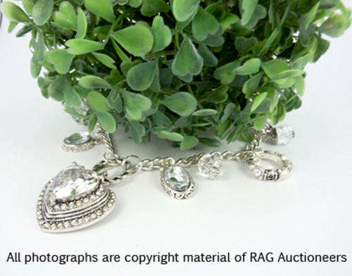 Lauren Michelle Collection Charmed Heart Necklace