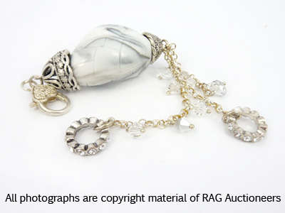 Lauren Michelle Collection Swarovski Charmed Bag Charm
