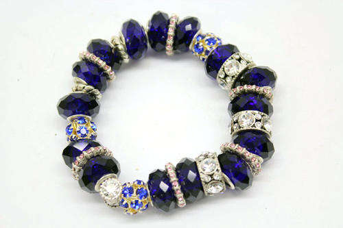 Lauren Michelle Collection Troll Bead Stretch Bracelet