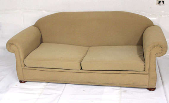 Comfy 3 Seater Light Brown Couch