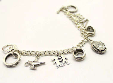 Lauren Michelle Collection Charm Bracelet