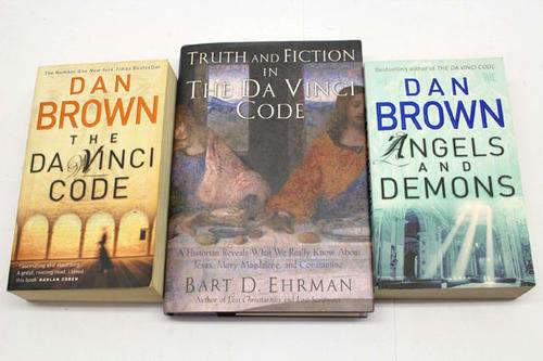 Book LOT: Dan Brown And Books About The Da Vinci Code X 7