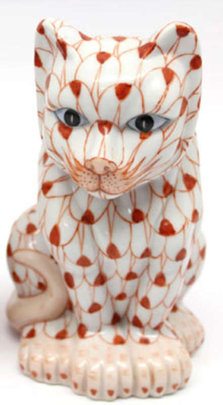 Ceramic Cat Ornament (2 Up for Grabs!!!)