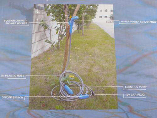 12 Volt Turbo Camping Shower
