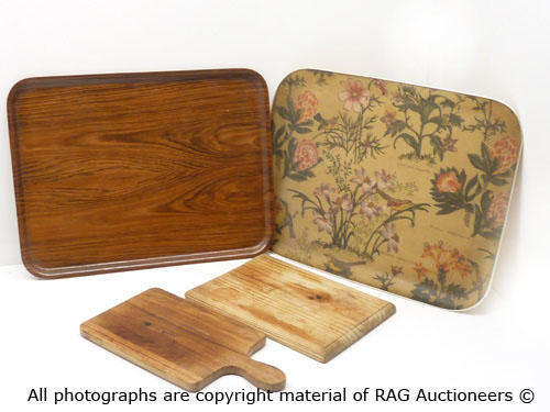 Trays And Wooden Boards