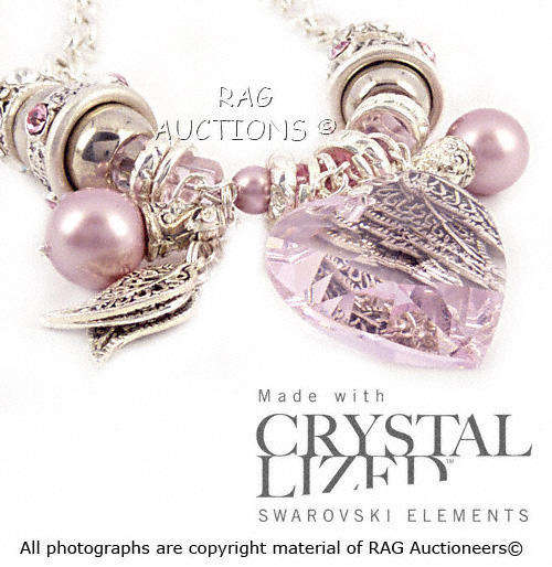 **R790**GENUINE SWAROVSKI Lauren Michelle Heart Pendant Necklace (SPRING COLLECTION)