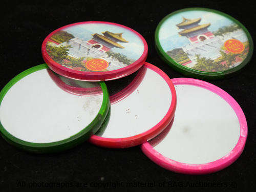 JOB LOT: Little Round Mirrors X 24
