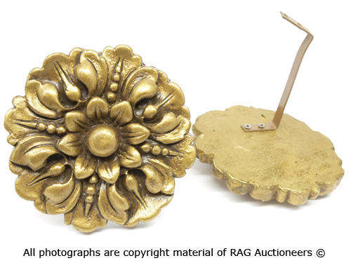 Curtain Hold Backs (Flower Design)
