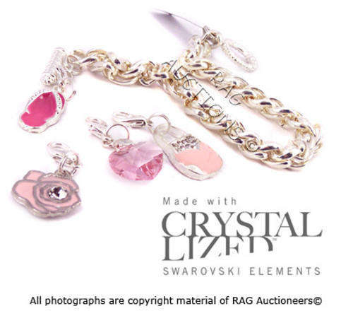 **R500** LAUREN MICHELLE Interchangeable Charm Bracelet (SUMMER COLLECTION)