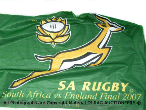 Rugby World Cup 2007 Memorabilia Banner/Flag