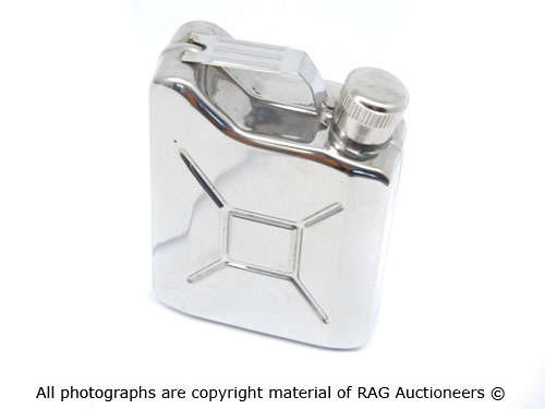Stainless Steel Hip Flask with Unique Jerry Can Shape 175ml (6 Up for Grabs!!!)