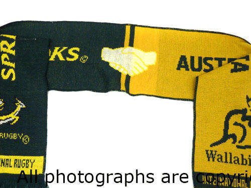 Australia and South Africa International Rugby Scarf [2 Up for Grabs!!!]