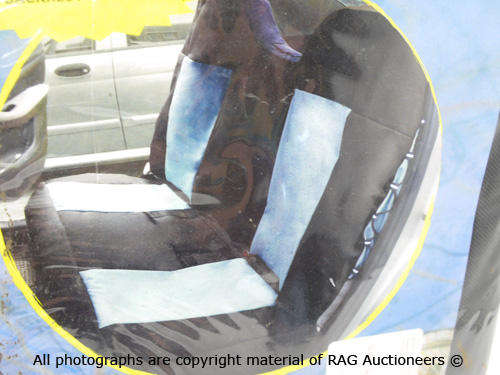 Rear 4X4/Safari Seat Covers (Airforce Blue/Black In Colour)