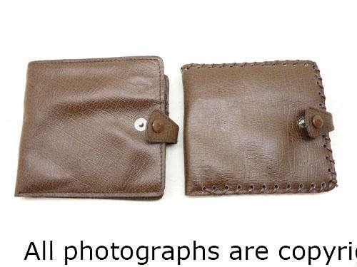 **R400** Genuine Leather Brown Wallet Set [QTY 2]