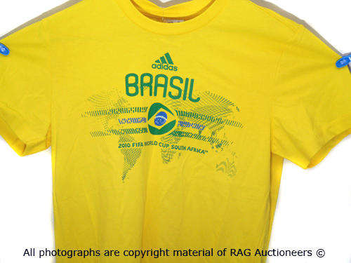 ADIDAS BRASIL T-Shirt (SIZE: Small) [QTY 2]