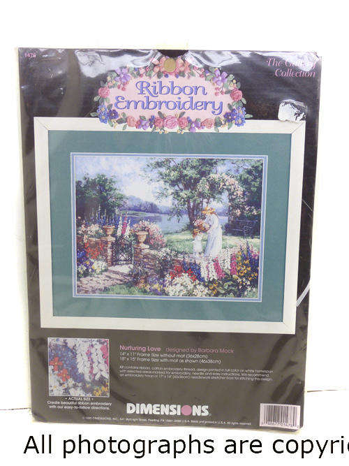 Nurturing Love By Barbara Mock Ribbon Embroidery Kit