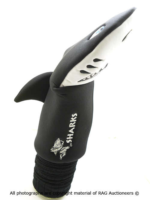 SHARKS RUGBY Wood Cover
