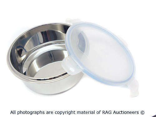Stainless Steel Container With Lid (Medium) [15 Up for Grabs!!!]