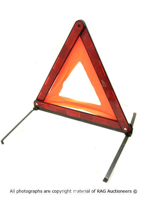 Folding Warning Triangle