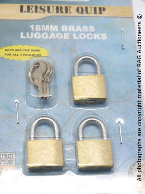 18mm Brass Luggage Locks [7 Sets Up for Grabs!!!]