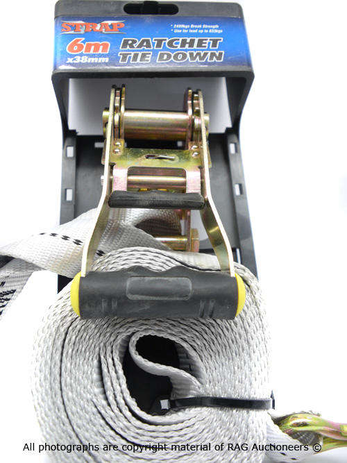 1 PCE X Strap Ratchet Tie Down (6m X 38mm)