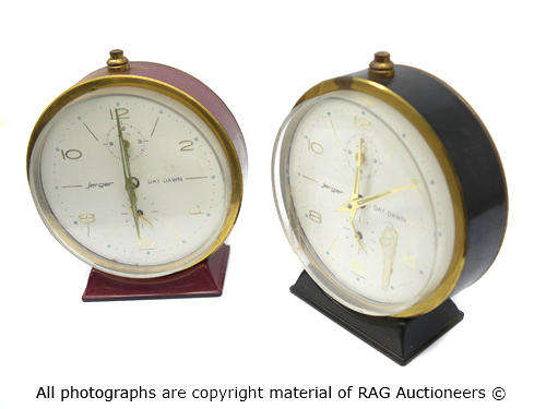 Jerger West German Alarm Clocks X 2