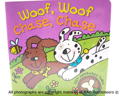 Woof, Woof, Chase, Chase (With Peekaboo Holes)  (104 Up For Grabs!!!)