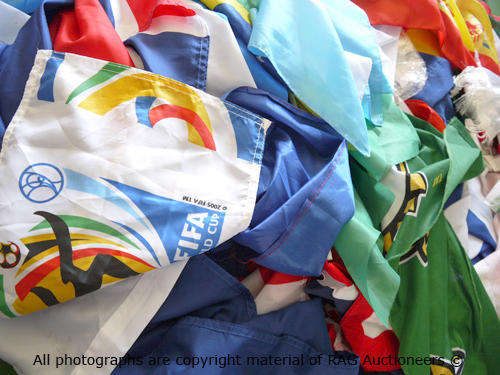 Massive Variety Of Shop Soiled Flags JOB LOT