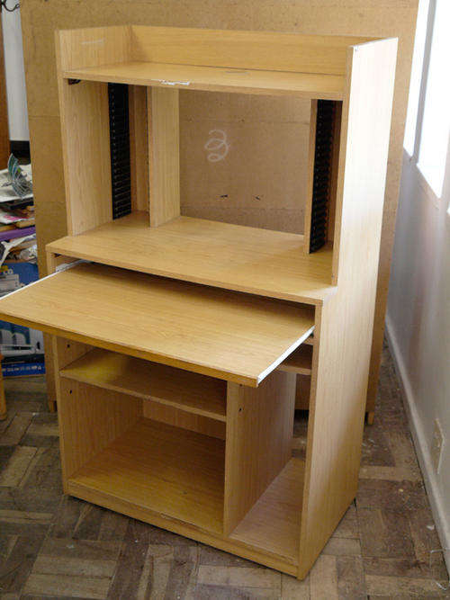 Computer Stand With Coasters