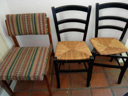 3 X Broken Chairs Lot
