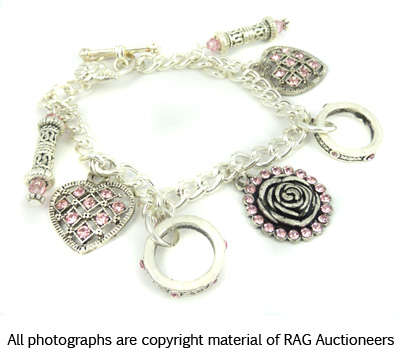 Lauren Michelle Collection Charm Bracelet