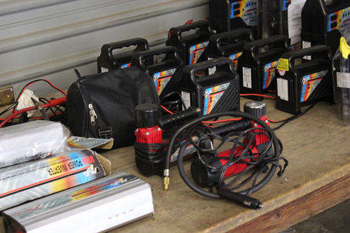 Large Job Lot Battery Chargers, Inverters and Compressors