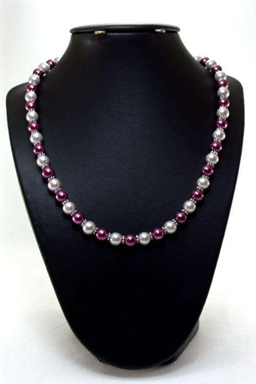 ELEGANT 47cm PEARL NECKLACE design by Cooper & Lombard Jewellry