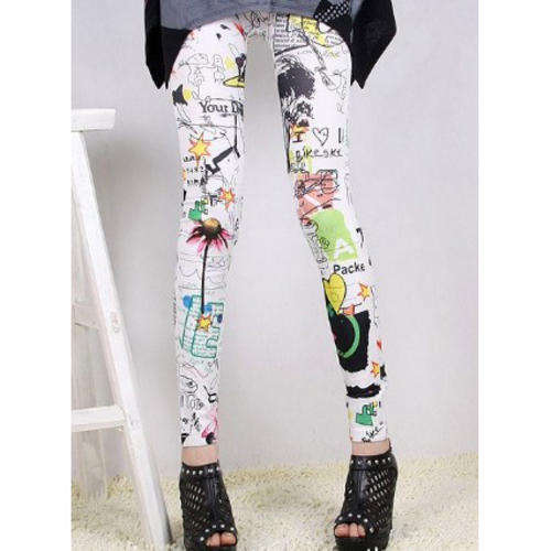 Graffiti-Pattern-Leggings