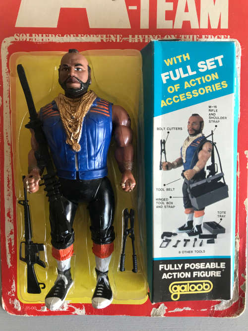 Vintage Mr T A-Team Action Figure
