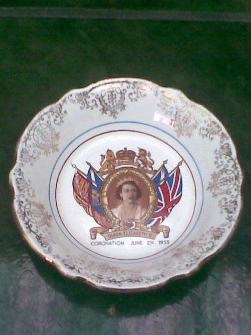 !!!!!QUEEN ELIZABETH II CORONATION JUNE 2nd 1953 DESSERT BOWL