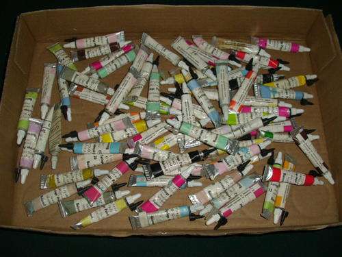 JOB LOT OF 72 VIRGINIA O"GRADY OIL PAINT 10G TUBES--TO MANY COLOURS TO MENTION ALL