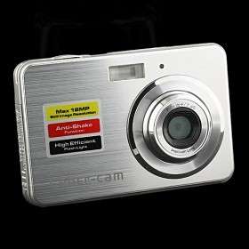 2.7" LTPS Screen Digital Camera, 12MP, 8X Digital Zoom, Anti-Shake