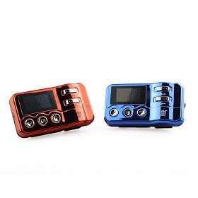 BAND NEW-FM Transmitter with LCD and Swivel Head, Support U Disk, SD Card, and 3.5mm Jack Device