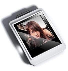 Brand new-Digital Photo Frame - 1.44-inch CSTN Screen - Built-in Rechargeable Battery