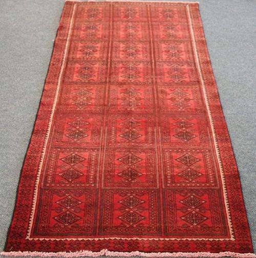 Handwoven Persian Kurdi Ghoochan 226 x 110